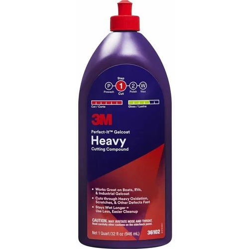 3m Perfect-It Gelcoat Heavy Cutting Compound 946ml