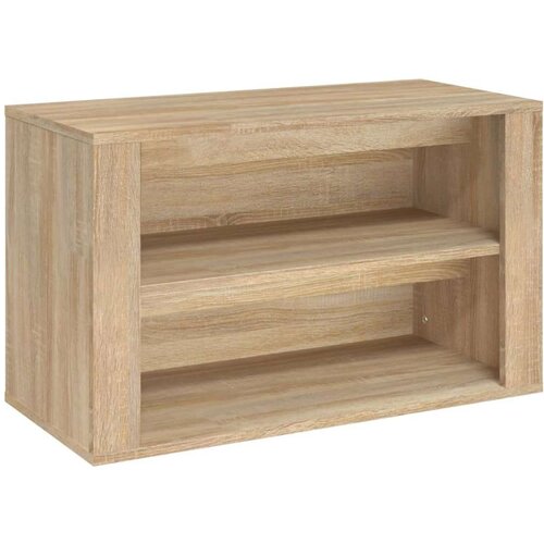  Stalak za cipele boja hrasta 75 x 35 x 45 cm konstruirano drvo Slike