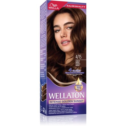 Wella ton Intense Golden Sunset permanentna barva za lase z arganovim oljem 1 kos Cene