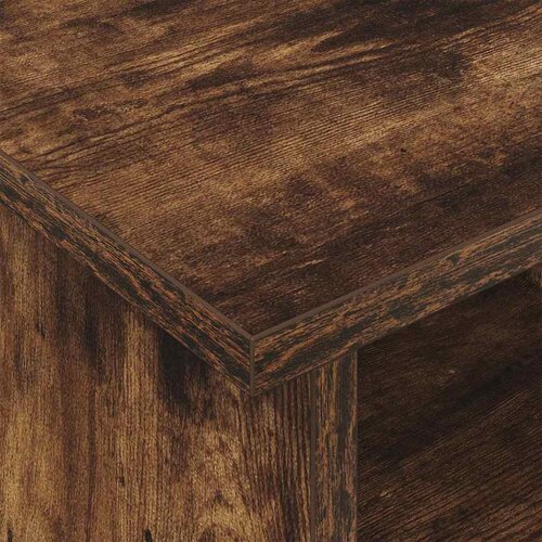  stalak Dimljeni hrast 100 x 35 x 35 cm Konstruirano drvo Slike