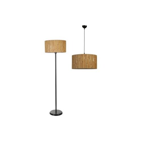 Opviq visilica i podna lampa bambu 07 846STL6112 Slike