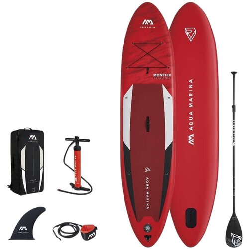 Aqua Marina SUP Set SUP MONSTER 12&amp;acute; Rdeča Slike