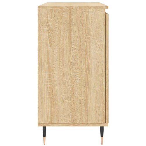 VidaXL Komoda boja hrasta sonome 104x35x70 cm od konstruiranog drva Slike