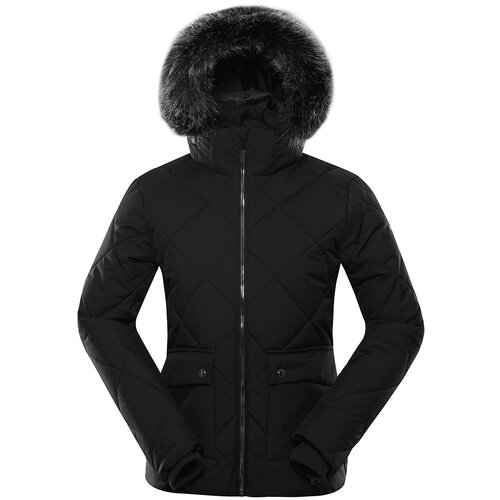 Alpine pro Ladies jacket with membrane LODERA black Cene