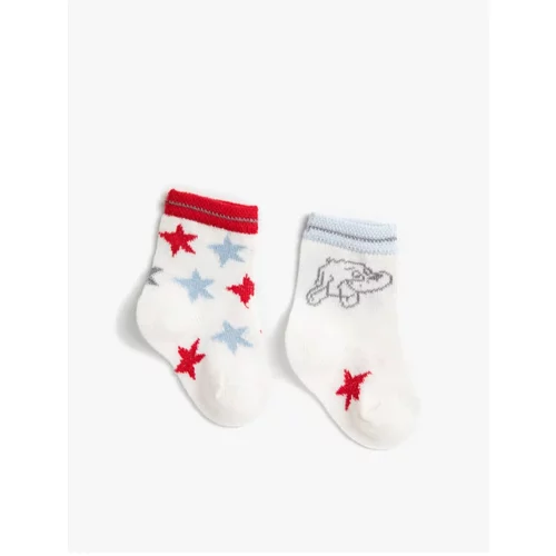 Koton Patterned Baby Boy Socks Set