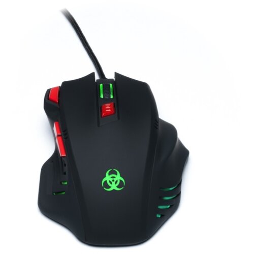 Connect IT CI-191 - LED žičani gejmerski mi&amp;scaron; 800/1600/2400/3200 DPI crna Slike