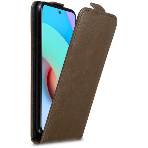 Cadorabo Ohi&scaron;je, združljiv z Xiaomi v kavi Brown - Za&scaron;čitni pokrov v zasnovi Flip z magnetnim zapiranjem, (20589944) Cene