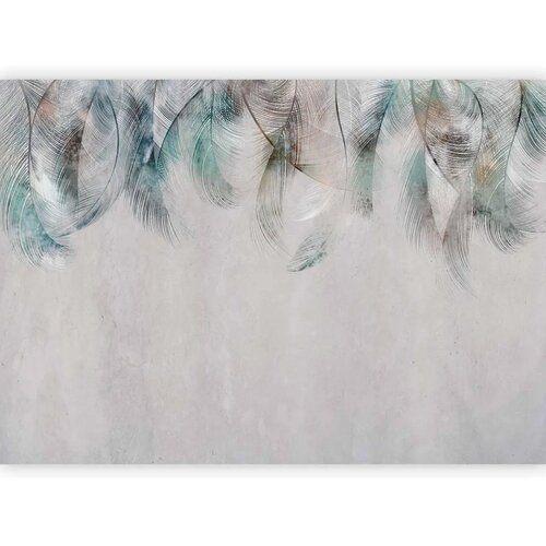  Foto tapeta - Colourful Feathers 350x256 Cene