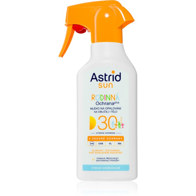 Astrid Sun mlijeko za sunčanje u spreju SPF 30 270 ml Cijene