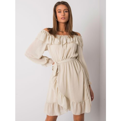 Och Bella Dress-TW-SK-BI-1203.72P-light beige Slike