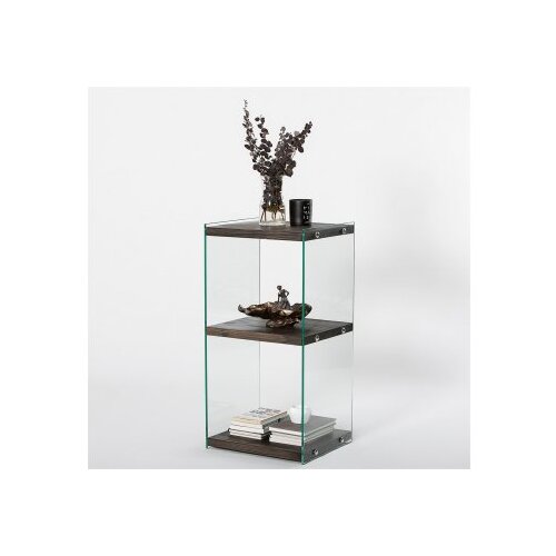 Hanah home polica za knjige aqua 2 anthracite Slike
