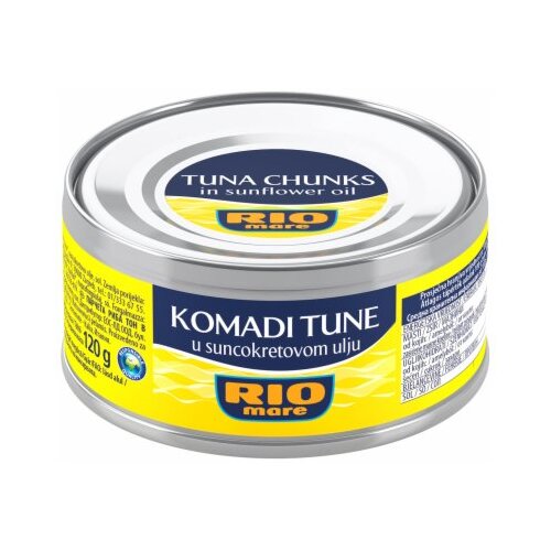 Rio Mare Komadi tune suncokretovom ulju 160 g Cene