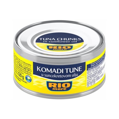 Rio Mare komadi tune u suncokretovom ulju 160g limenka Cene
