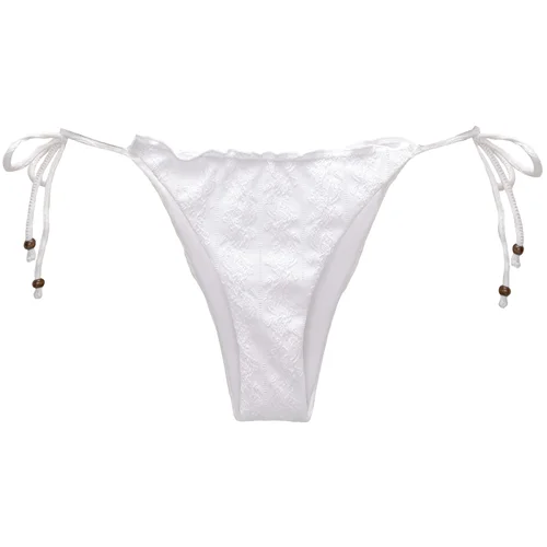 Pull&Bear Bikini donji dio bijela