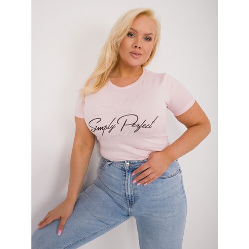 RELEVANCE T-shirt-RV-TS-9481.60-light pink Slike