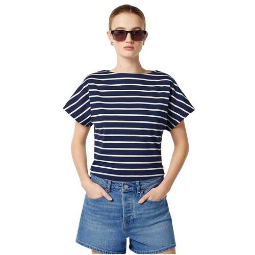 SCOTCH &amp;amp; SODA Scotch&amp;amp;soda - prugasta teget ženska majica Slike