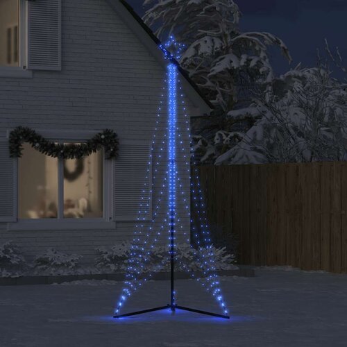  LED božićno drvce 525 LED dioda plavo 302 cm Slike