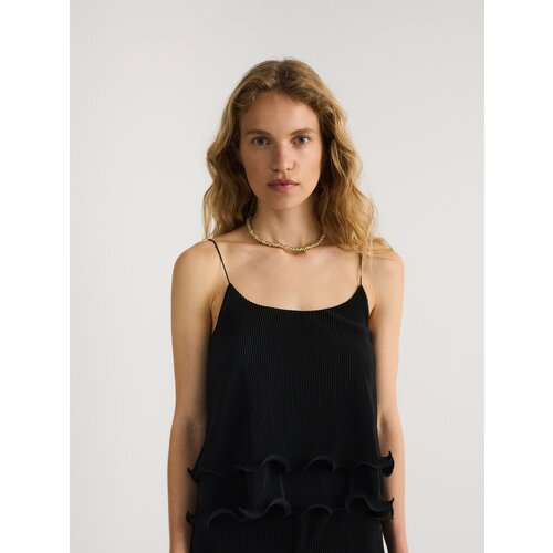 Reserved - LADIES` BLOUSE - crno Slike