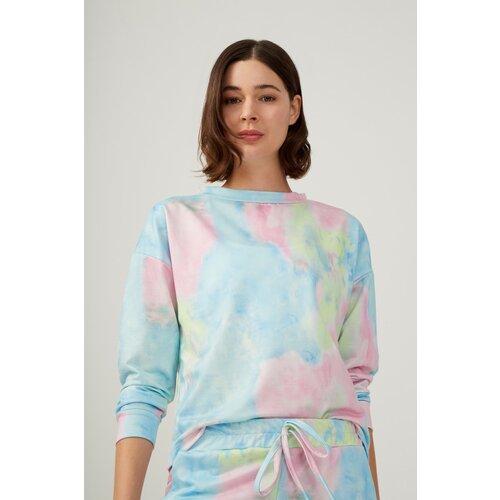 LOS OJOS Pajama Set - Multicolored - Batik print Slike