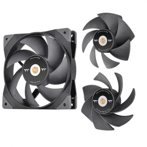 Thermaltake Paket ventilatorjev Swafan Gt12 3 120 mm črne barve, (21408693) Cene