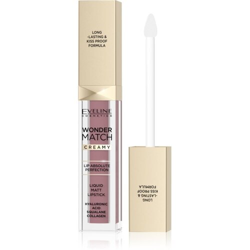 Eveline Cosmetics Wonder Match Creamy mat tekoča &amp;scaron;minka odtenek 04 Caramel 6.8 ml Slike