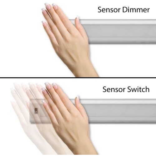 Phenom podelementna led svetilka s senzorjem kratkega dosega 5w 4000k 30cm Slike