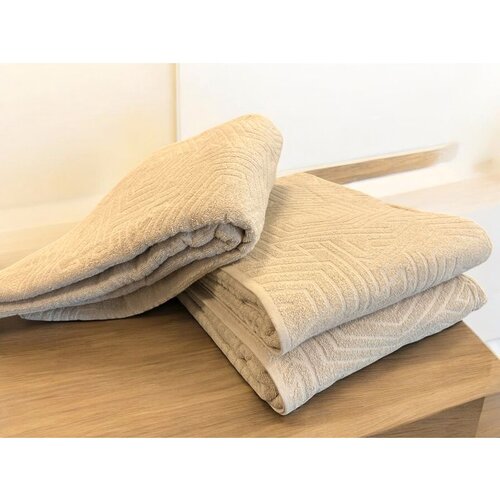 VIKTORIJA frotirni prekrivač winter 400g/m2 200x240cm krem boja Slike
