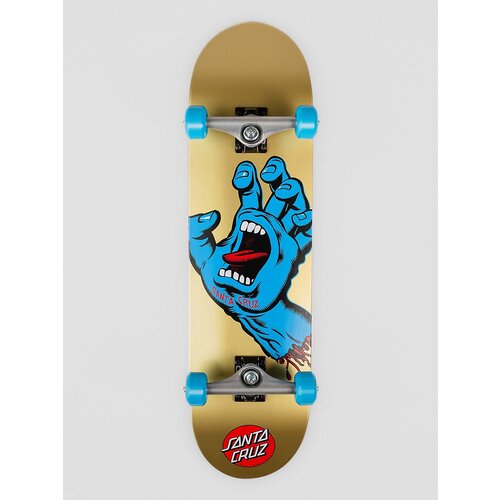 Santa Cruz Screaming Hand 8.25&amp;quot; Skate komplet brown / blue Slike