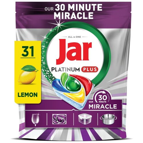 Jar Platinum Plus 30 Minute Miracle tablete za strojno pranje posuđa 31 komada Cene