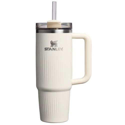 Stanley Quencher H2.0 Fluted Tumbler 0,9L termo boca - Cream Gloss Slike
