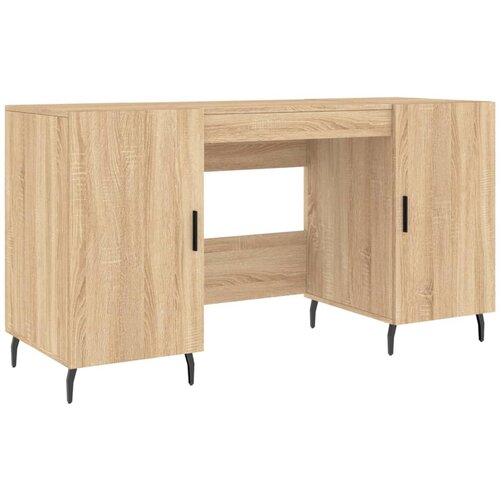 Maison Chic Pisalna miza - pisarniška miza - Računalniška miza sonoma hrast 140x50x75 cm inženirski les, (21785154) Cene