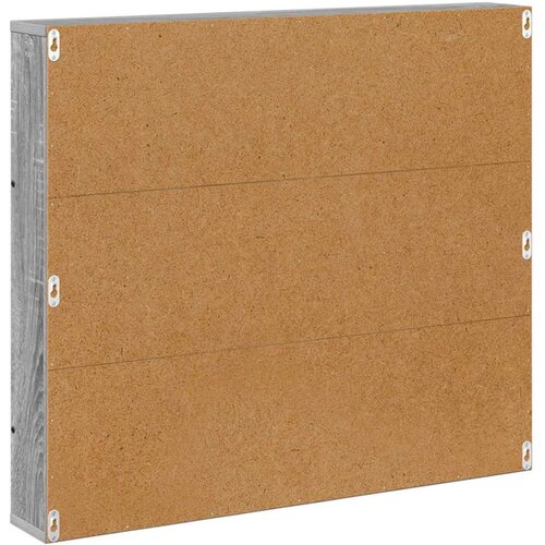  Polica za časopise s policom 2 pcs Siva Sonoma 80 x 12 x 70 cm Slike