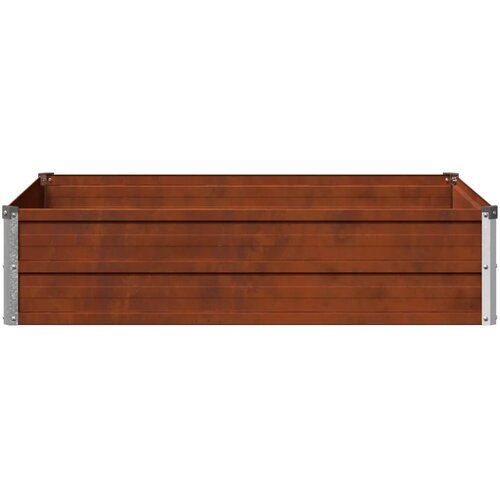  Povi&scaron;eni vrtni krevet Rđa 100 x 80 x 24 cm corton - 100 x 80 x 24 cm Otporni čelik Cijene