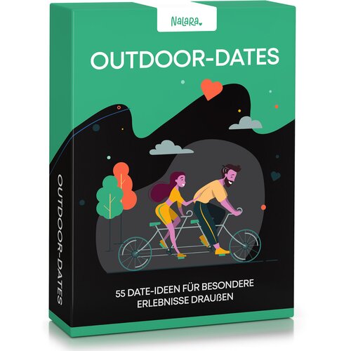 Spielehelden Outdoor Dates Igra s kartami za pare 55 idej za ljubezenski sestanek Poročno darilo Cene
