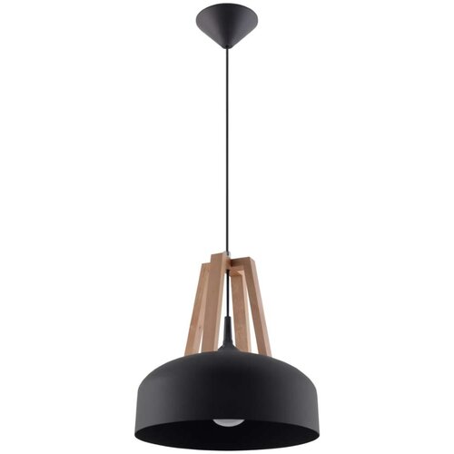  Visilica CASCO crna/prirodno drvo Slike