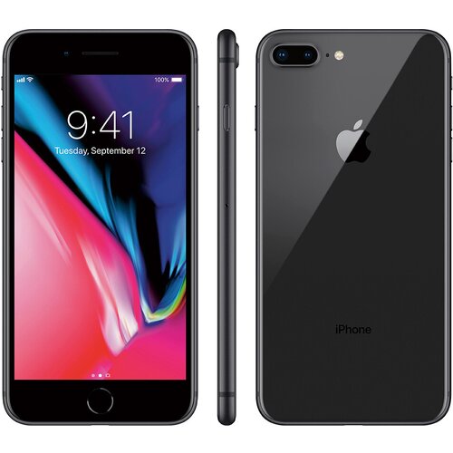 Ecofone Obnovljeno - znaki rabe - iPhone 8 Plus crn 64 GB 3 GB ram, (5000017240) Cene