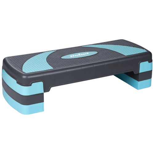 Rebel ACTIVE Step klupa za aerobik i fitnes sa 3 nivoa visine szaro-plava RBA-3225-BL Cene