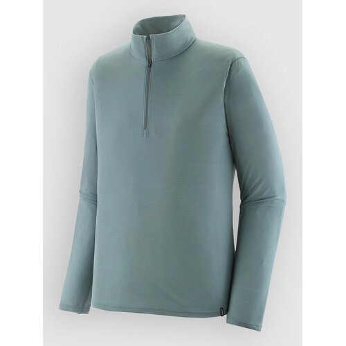 Patagonia Cap LW Zip Neck Base Layer Top blue sage Slike