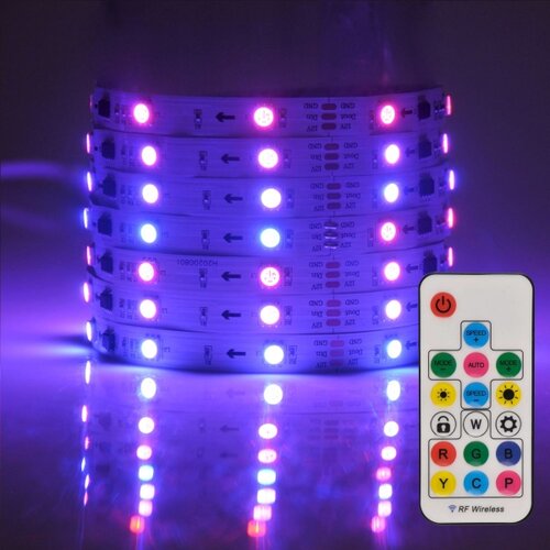  LED RGB prigu&amp;scaron;iva traka MAGIC 2 m LED/12W/230V + daljinski upravljač Slike