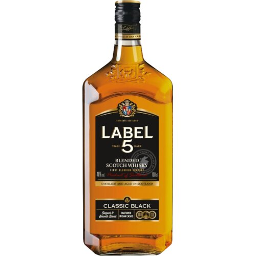 Label 5 Viski, 1 l Slike