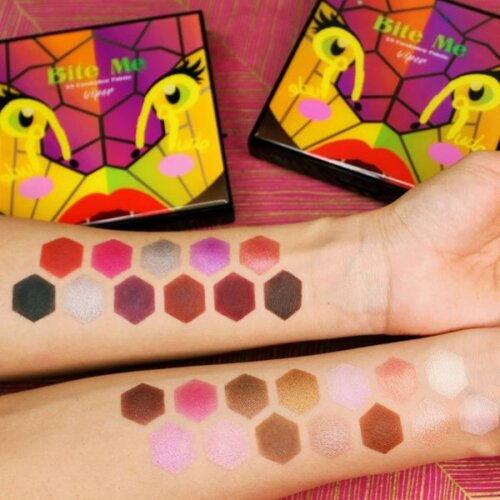 Rude Cosmetics paleta senki za oči bite me - viper Slike