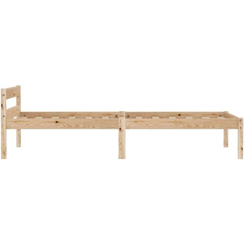 vidaXL okvir za krevet od masivne borovine 100 x 200 cm Cijene