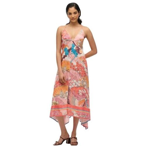 Superdry viskozna midi haljina Cene