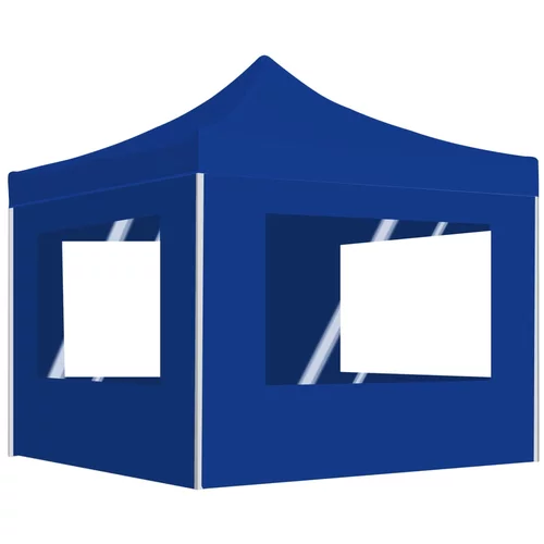  Profesionalni sklopivi šator za zabave 3 x 3 m plavi