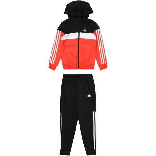 ADIDAS SPORTSWEAR Odjeća za vježbanje neonsko crvena / crna / bijela