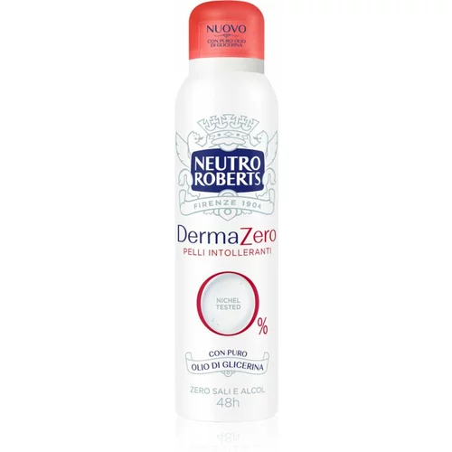 Neutro Roberts DermaZero dezodorant v pršilu za občutljivo kožo 150 ml