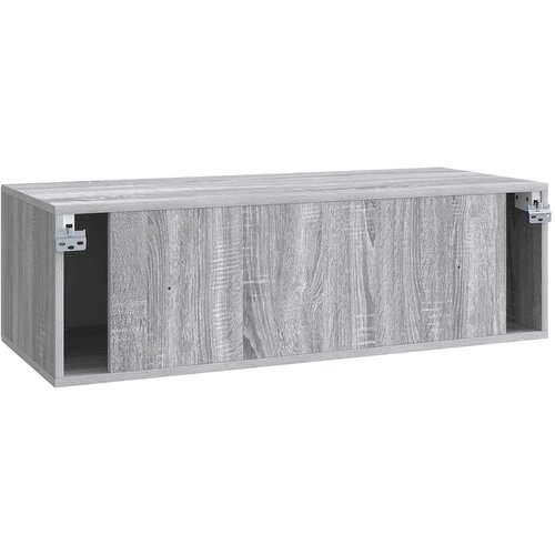  ormar za zid 98 x 41 x 30 cm Siva sonoma Konstruirano drvo Slike