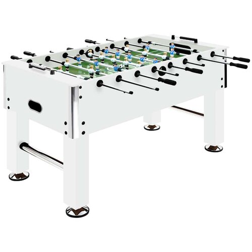  Stolni nogomet čelični 60 kg 140 x 74,5 x 87,5 cm bijeli Cijene