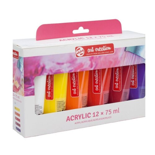 Art creation acrylic, akrilna boja, set 12K, 12 x 75ml ( 692902 ) Cene