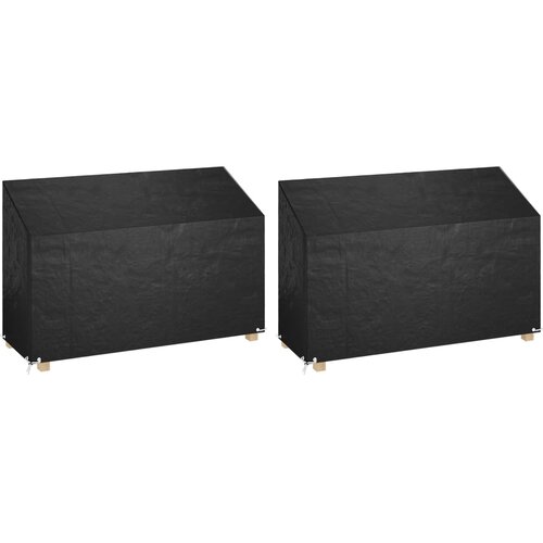 vidaXL Navlake za vrtnu klupu s 8 ušica 2 kom 190 x 70 x 70/88 cm PE Cene